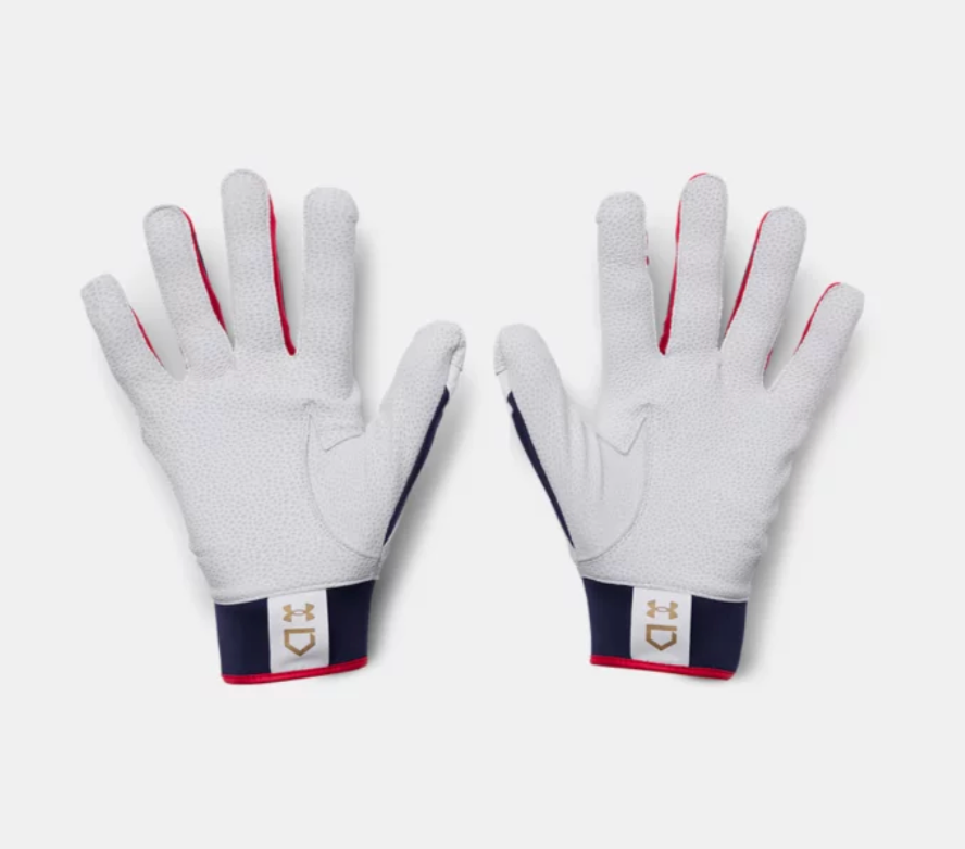 Men's UA Yard 9 Stars & Stripes Batting Gloves