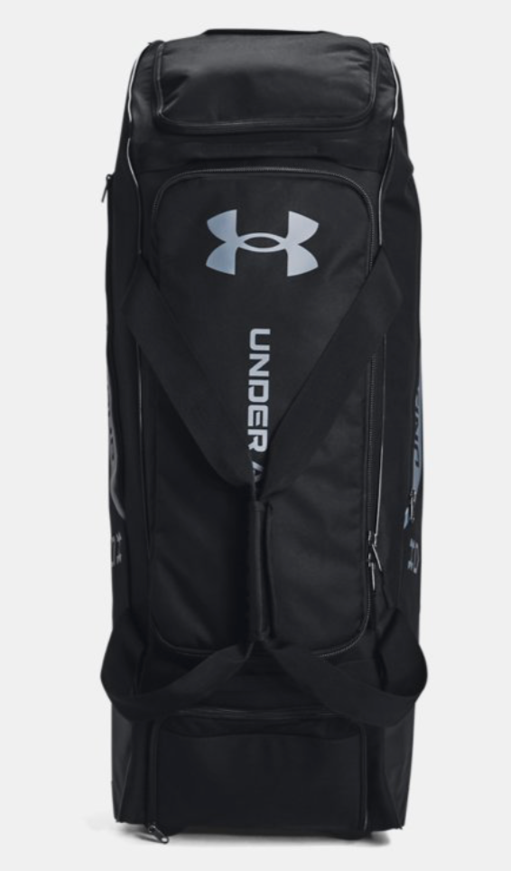 UA Baseball Wheeled Bag with Team Logo