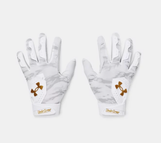 UA Youth Clean Up Batting Glove- Culture