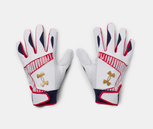 Men's UA Yard 9 Stars & Stripes Batting Gloves