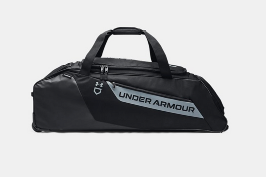 UA Baseball Wheeled Bag with Team Logo