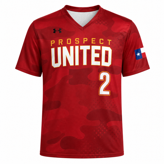 Prospect United Red Camo Gametime Jersey