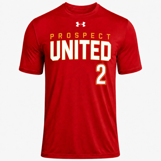 Prospect United Tech Jersey | Short Sleeve | Red