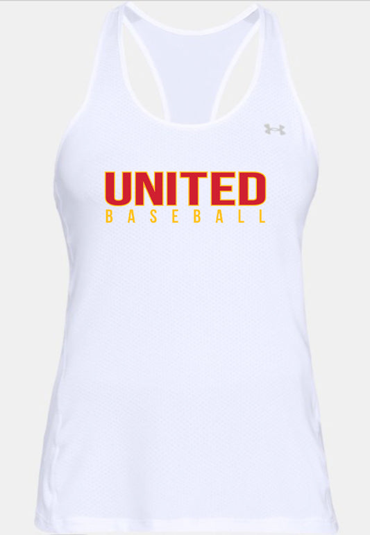 Women's HeatGear® Armour Racer Tank (with Team Logo)
